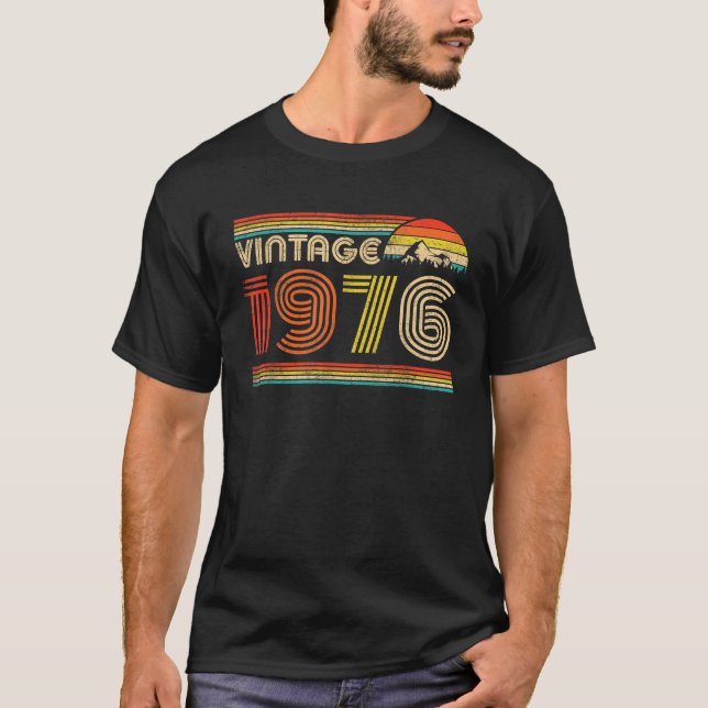 Geboren in 1976 Limited Edition Present Funny Men T-Shirt (Vorderseite)