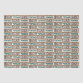 Geboren in 1981 Gewebepapier Seidenpapier