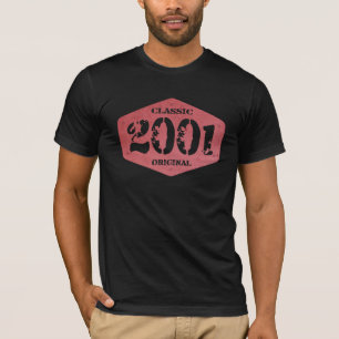 Geboren in 2001, 24 Jahre alte limitierte Ausgabe T-Shirt