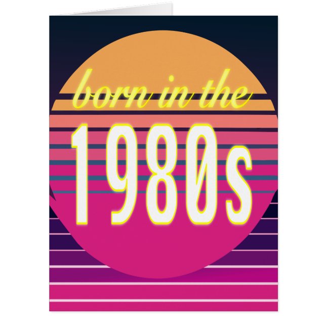 Geboren in den 1980er Jahren, Millennials, Gen X,  (Vorderseite)