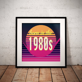 Geboren in den 1980er Jahren, Millennials, Gen X,  Fotodruck