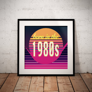 Geboren in den 1980er Jahren, Millennials, Gen X,  Fotodruck