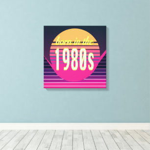 Geboren in den 1980er Jahren, Millennials, Gen X,  Leinwanddruck
