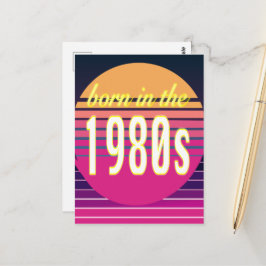 Geboren in den 1980er Jahren, Millennials, Gen X,  Postkarte