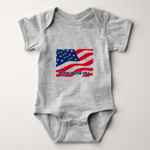 Geboren in den USA Baby Strampler