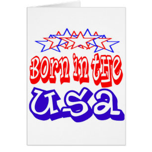 Geboren in den USA-Karten
