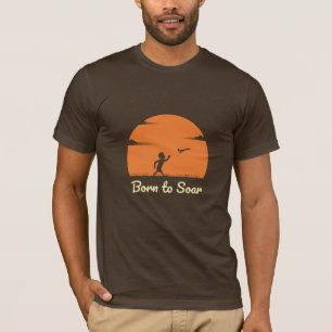 Geboren in die Höhe - T - Shirt für den Rückwärtsg