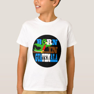 geboren in Guatemala rund T-Shirt