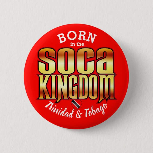 Geboren in Soca Button (Vorderseite)