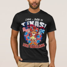 GEBOREN IN TEXAS - LIEBE SCOTLANDT-Shirt