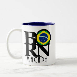 GEBOREN Macapa 11oz Zweifarbige Tasse
