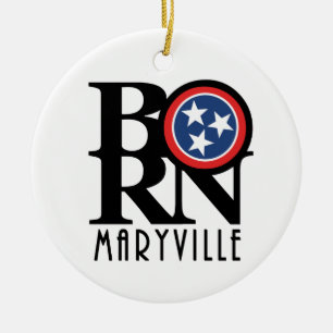 GEBOREN Maryville Keramik Ornament