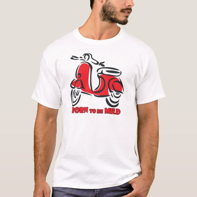 Geboren, mild zu sein T-Shirt (Vorderseite)