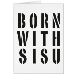 Geboren mit Sisu