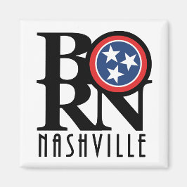 GEBOREN Nashville Tennessee Magnet