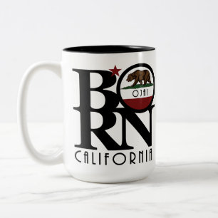 GEBOREN Ojai California 15oz Zweifarbige Tasse