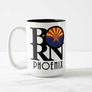 GEBOREN Phoenix Arizona 15oz Zweifarbige Tasse