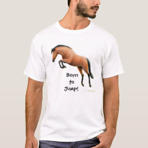 Geboren, ReiterT - Shirt zu springen