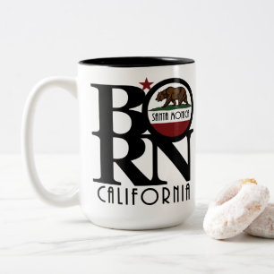 GEBOREN Santa Monica 15oz Zweifarbige Tasse