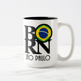 GEBOREN São Paulo 15 oz Zweifarbige Tasse