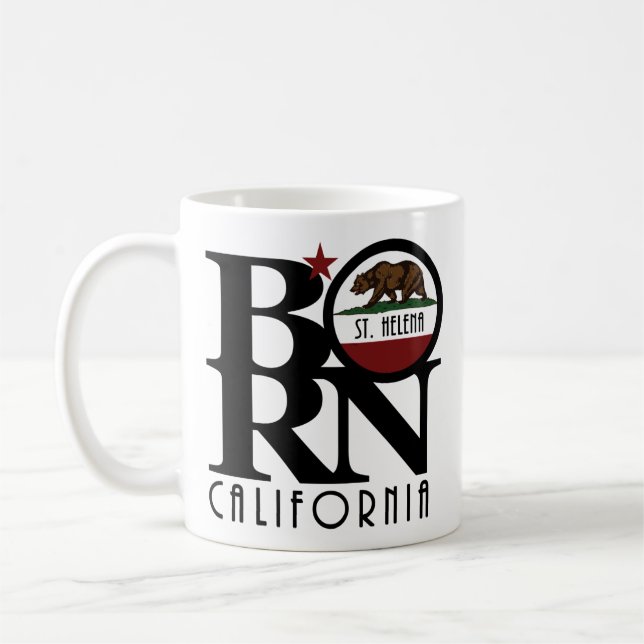 GEBOREN St Helena 11oz Kaffeetasse (Links)