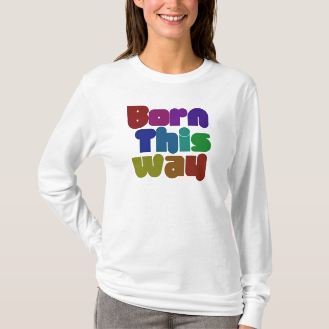 Geboren T-Shirt (Vorderseite)