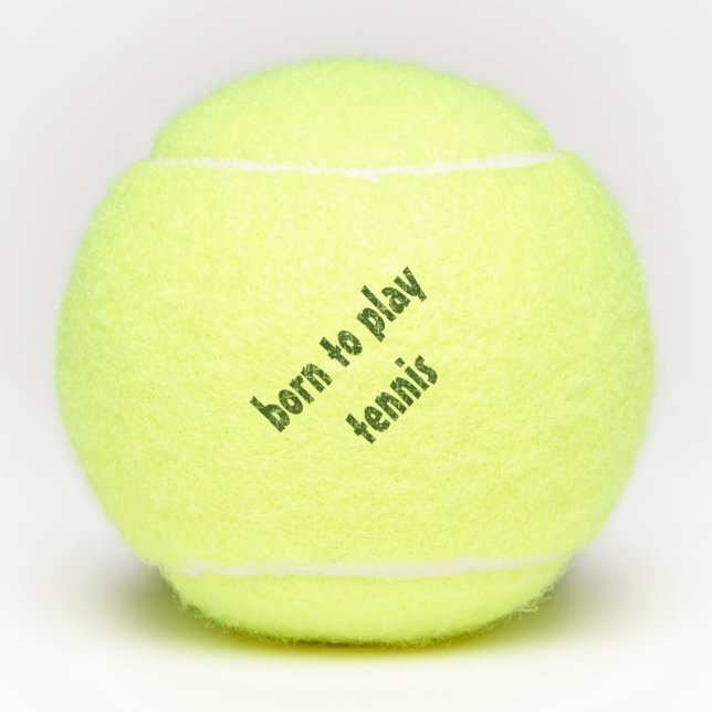 Geboren Tennisball (Penn), Waldgrün spielen Tennisbälle (Vorderseite)