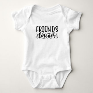 Geboren Together Friends Forever Set (2 von 2) Baby Strampler
