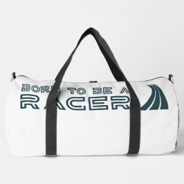 Geboren, um ein Rennfahrer zu sein Duffle Bag