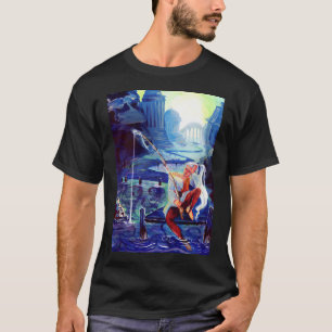 Geboren, um eine Fischfanglegende Amerika zu sein T-Shirt
