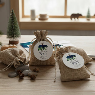 Geboren, um eine wilde Babydusche zu sein Geschenkanhänger