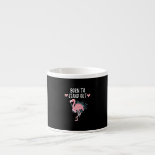 Geboren, um Niedliche Flamingo Liebhaber Phantasti Espressotasse