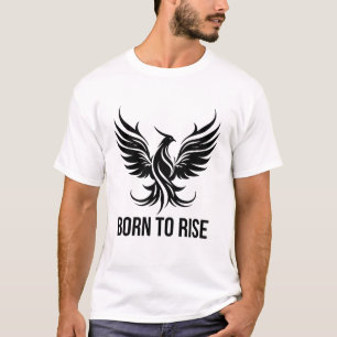 Geboren um Phoenix-Grafik-Motiv zu erheben T-Shirt
