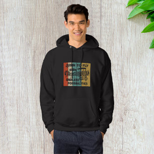 Geboren um zu fliegen hoodie