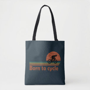 Geboren um zu Radfahren - MTB Mountainbike lustige Tasche