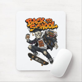 Geboren um zu skaten, gezwungen zu lernen, lustige mousepad