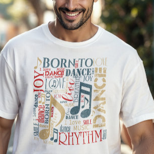 Geboren um zu tanzen Blue ID277 T-Shirt