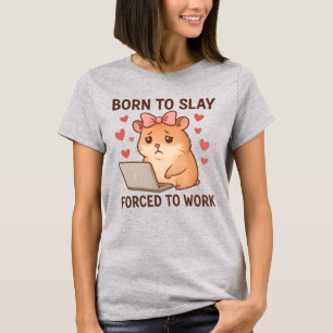 Geboren, um zu töten, gezwungen zu arbeiten Süße H T-Shirt