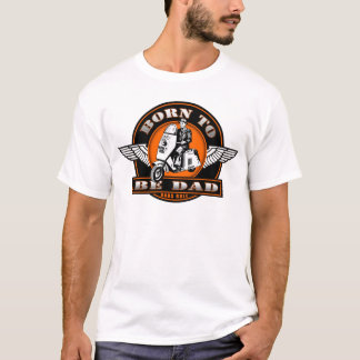 Geboren, Vater zu sein - lustiger Vatertag T-Shirt