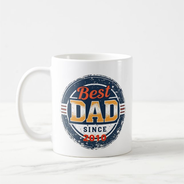 Geboren, Vater zu sein - Tasse Personalisierten Ja (Links)