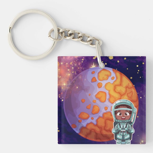 Geboren von den Sternen, Astronaut Schlüsselanhänger (Vorderseite)
