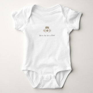 "Geboren, von KFGK Stricks gesegnet zu werden" Baby Strampler