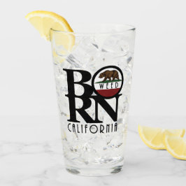 GEBOREN Weed California Glas
