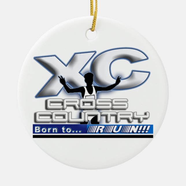 GEBOREN, WEIHNACHTSverzierungs-QUERland-MOTTO Keramikornament (Vorne)