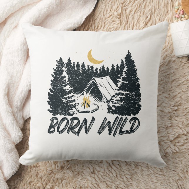 Geboren Wild Kissen (Decke)