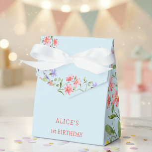 Geboren, wilde Blume zu blühen Kindergeburtstag Geschenkschachtel