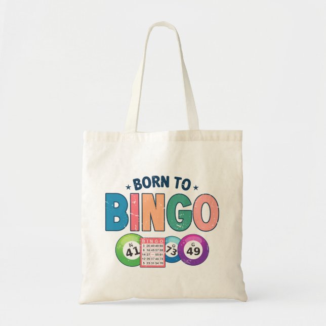 Geboren zu Bingo Tragetasche (Vorne)