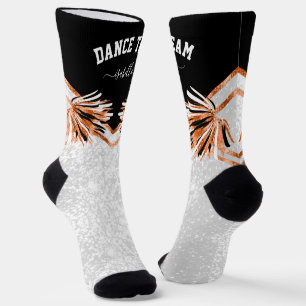Geboren zu Chef / Tanz - Orangefarbene Socken
