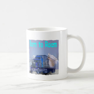 Geboren zu durchstreifen kaffeetasse