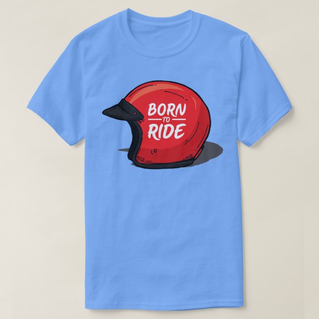 Geboren zu fahren T-Shirt (Design vorne)